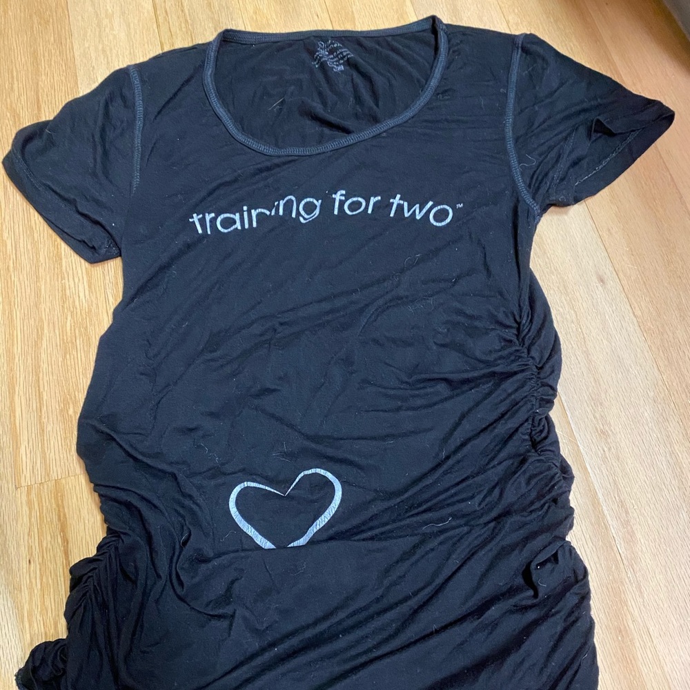 Black Maternity Shirt